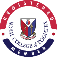 Registered Member of the Royal College of Podiatry